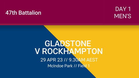 Gladstone Raiders v Rockhampton Rustlers
