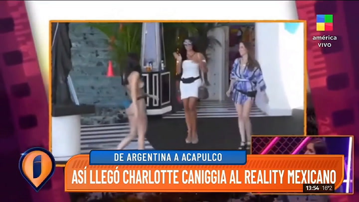 Charlotte Caniggia desembarcó en Acapulco Shore