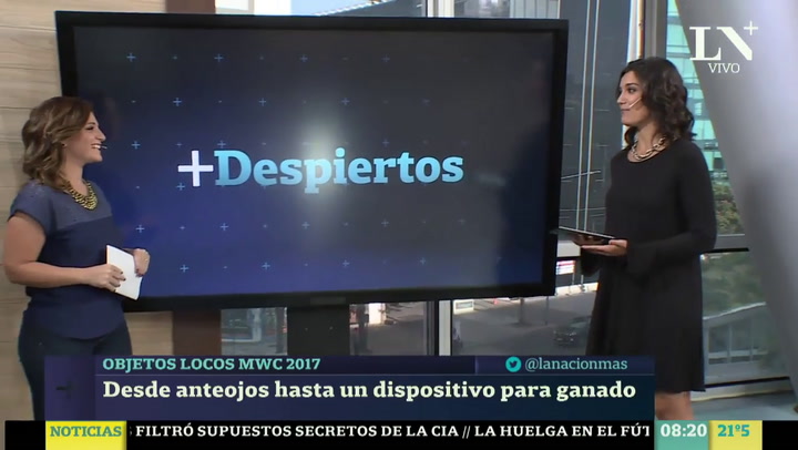 Mobile World Congress 2017 - Martina Rua en Más Despiertos