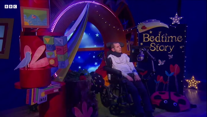 'It's like magic': Rob Burrow uses eye-controlled computer to read CBeebies bedtime story