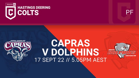 Central Queensland Capras U20 - HDC v Redcliffe Dolphins U21 - HDC