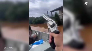 Inundaciones en Brasil. Residentes de Río Grande organizan patrullajes para evitar robos