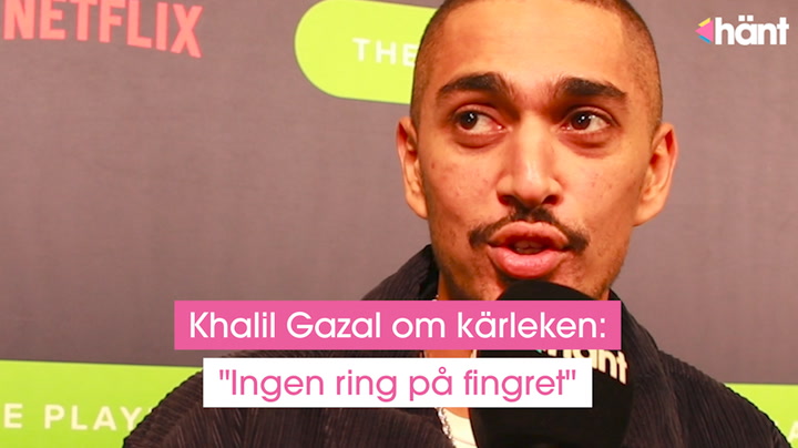 Så ser Khalil Gazals kärleksliv ut: "Ingen ring på fingret"