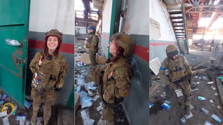 'Azovstal'ın şarkı söyleyen askeri', Ukraynalılara Rusya'ya karşı ilham verirken şarkı söylüyor - Dünyadan Haberler