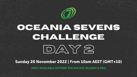20 November - Oceania Rugby Sevens Challenge - Day 2 - Live Stream