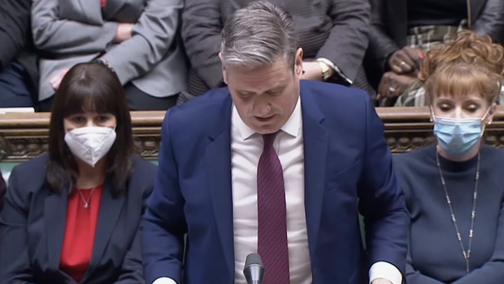 Keir Starmer questions Prime Minister's moral authority to lead