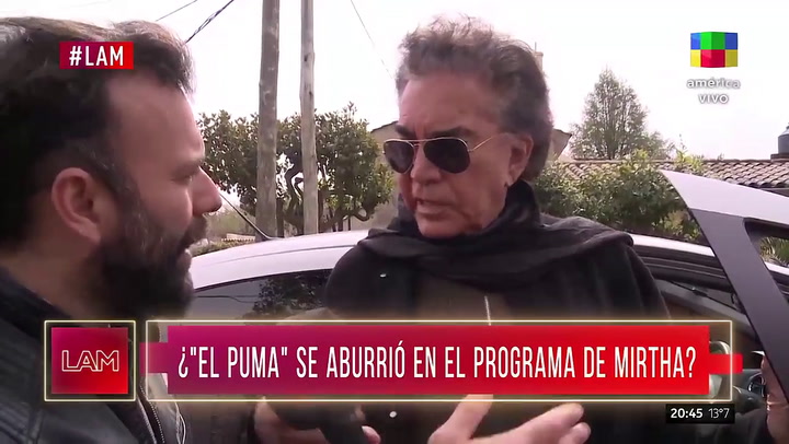 El Puma Rodríguez habló su participación en el programa de Mirtha Legrand