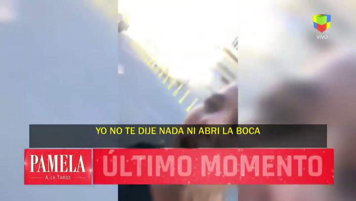 Escándalo: Juana Viale a los gritos e insultos en la calle - Fuente: America TV