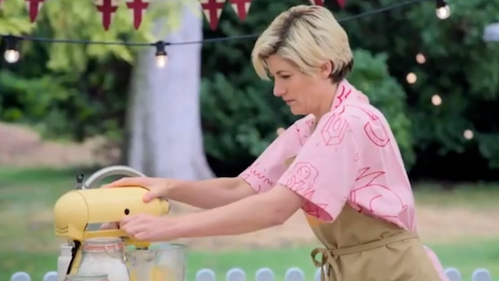 Celebrity Bake Off star's bowl spirals out of control and shatters mid-challenge