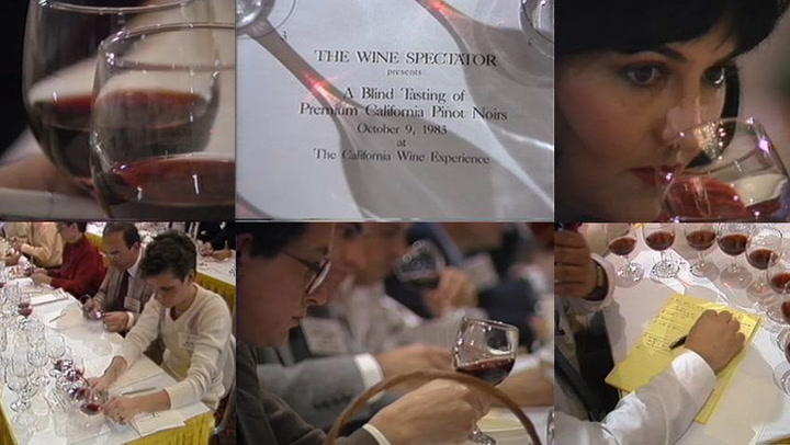 Early CA Pinot with Michael Broadbent in 1983