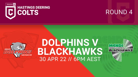 Redcliffe Dolphins U21 - HDC v Townsville Blackhawks U21 - HDC