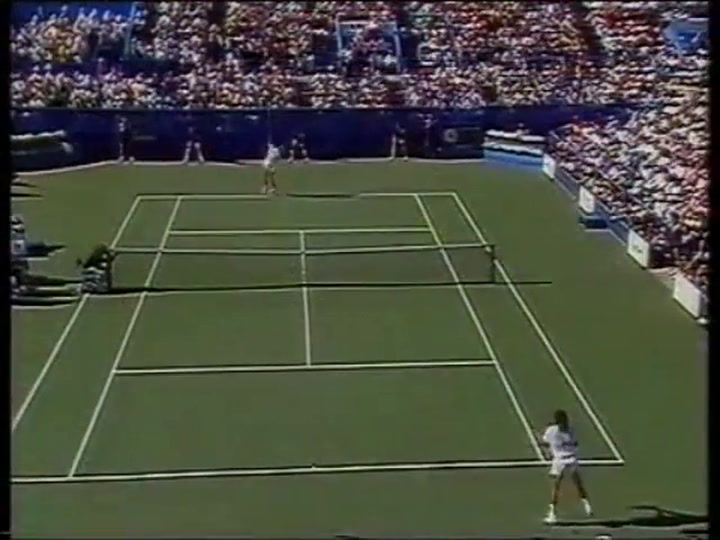 Gabriela Sabatini v Steffi Graf US Open 1990 - Fuente: Youtube