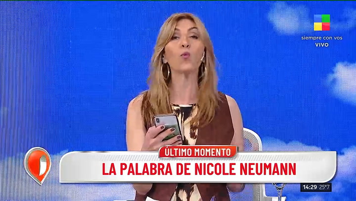 Karina Iavicoli se contacto con Nicole Neumann 