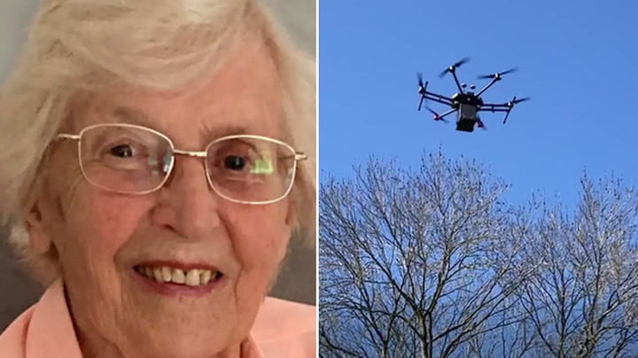 Adventurous 93-year-old goes ‘out in style’ as ashes scattered by drone