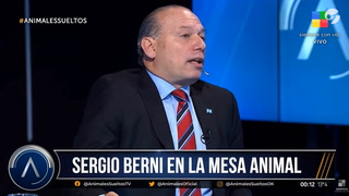 Sergio Berni pidió la renuncia de Martín Guzmán: "Estamos perdiendo por goleada"