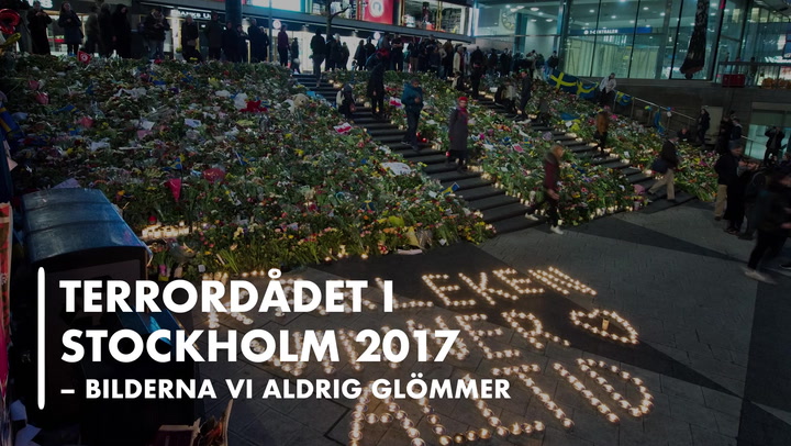 Terrordådet i Stockholm 2017 – bilderna vi aldrig glömmer