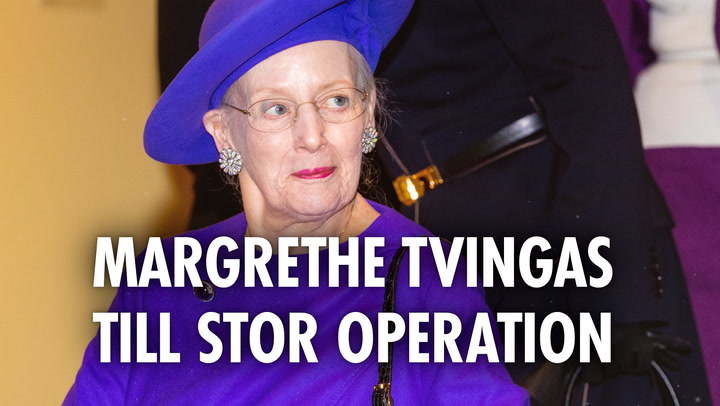 Hovet bekräftar: Drottning Margrethe tvingas till stor operation – efter smärtorna