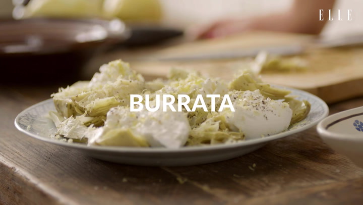 Middag hos Wood: Burrata