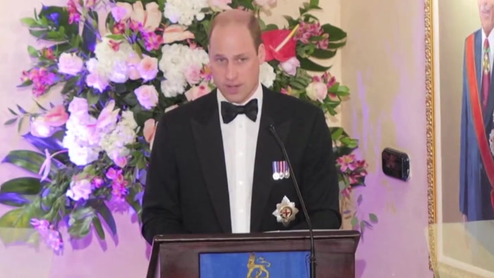 Prince William expresses ‘sorrow’ about slavery during Jamaica trip - but doesn’t apologise