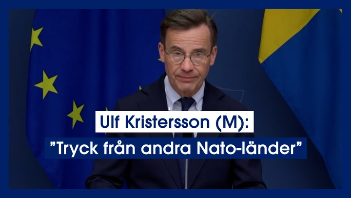 Ulf Kristersson (M): ”Tryck från andra Nato-länder”