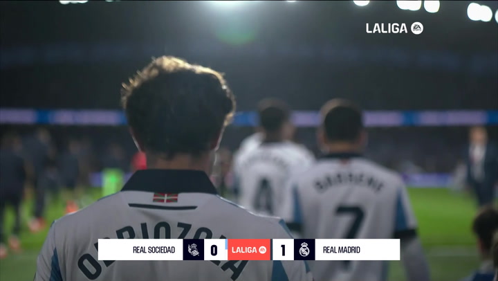 Real Sociedad 0-1 Real Madrid: resumen y goles | LaLiga EA Sports (J33)