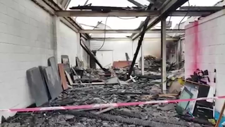 Kidderminster fire: Kiddy Lad reveals business in ruins but his vans ...