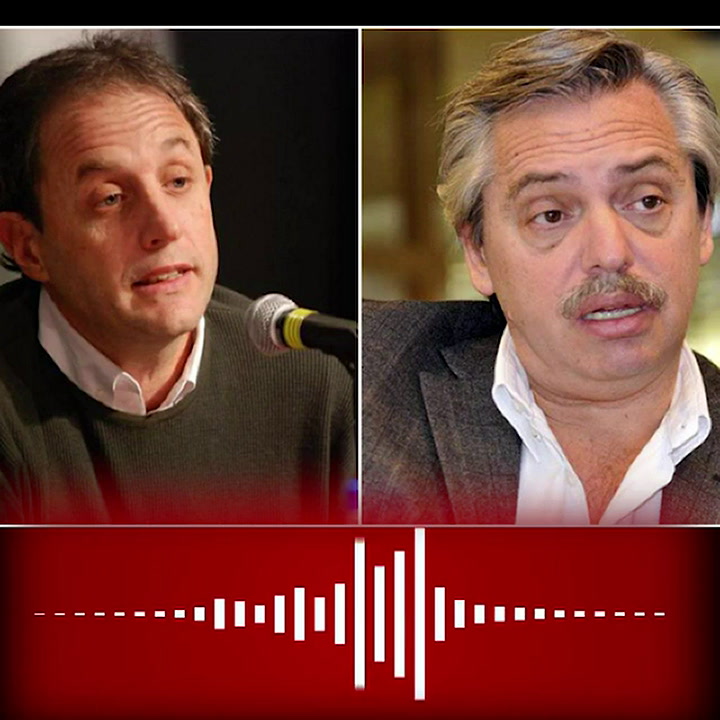 Fuerte discusión entre Alberto Fernández y Ernesto Tenembaum por Mauricio Macri - Fuente: Radio con 