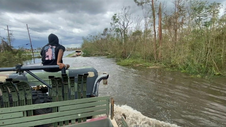 Ida inflicts catastrophic destruction on Louisiana