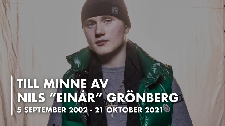 Till minne av Nils ”Einár” Grönberg