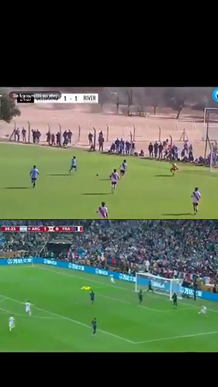 El gol de la quinta división de Belgrano a River