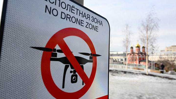 Buildings damaged after Moscow highrise attacked by drone, Kremlin says