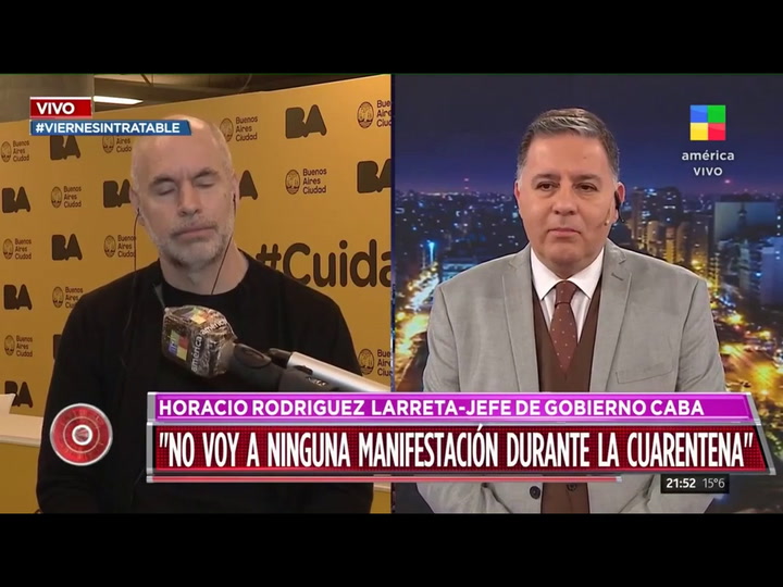 Rodríguez Larreta, sobre el viaje de Macri a Europa: 'Es una decisión personal' - Fuente: América TV