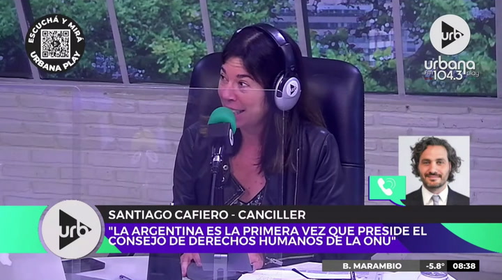 Santiago Cafiero volvió a hablar en inglés y le respondió a Jorge Lanata: “He is a dickhead”