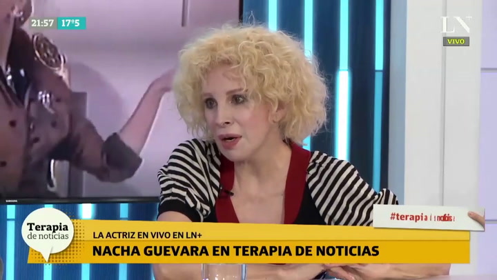 Nacha Guevara: 'A Tinelli le diría que no se meta en política'
