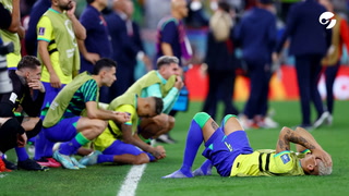 Brasil eliminado del Mundial de Qatar 2022: el llanto de Neymar y la desolación de sus compañeros