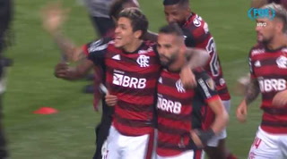 El gol de Flamengo