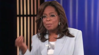 Oprah Winfrey tears up as she opens up about weight struggles