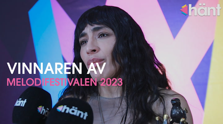 Loreen Talhaoui vinnaren av Melodifestivalen 2023