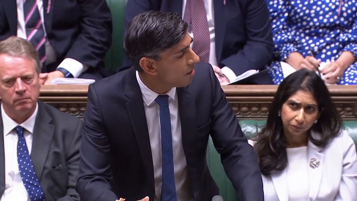 PMQS: Sunak says Government put "the most robust policy in place” to protect UK from China