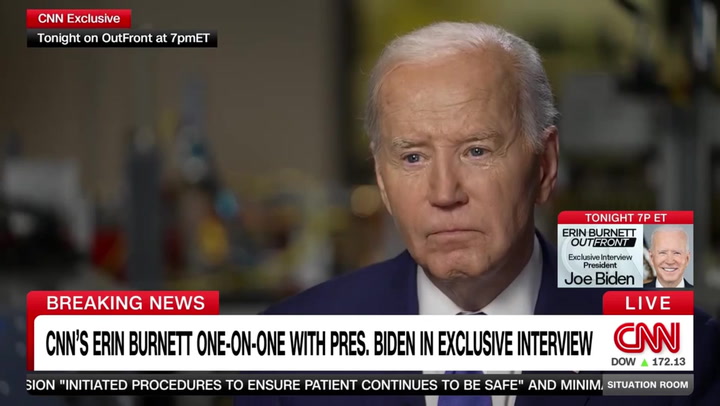 Biden: If Israel Goes Into Rafah's Population Centers, I'll Halt Weapons Used 'To Deal With That Problem' -- It's 'Wrong'