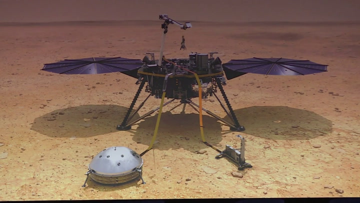 La sonda Insight aterrizará en Marte - Fuente: AFP