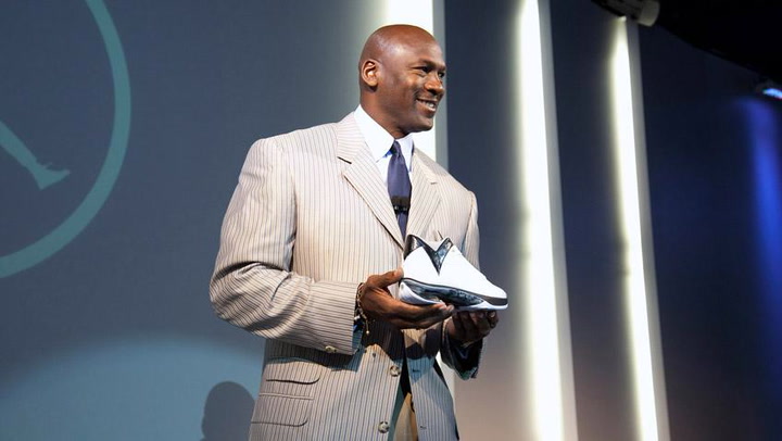 Michael Jordan on Brand Jordan
