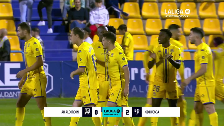 LaLiga Hypermotion (J7): Resumen y goles del AD Alcorcón 0-2 S.D. Huesca