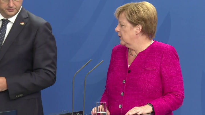 Merkel sostiene que 'el odio en la calle' no cabe en Alemania - Fuente: AFP