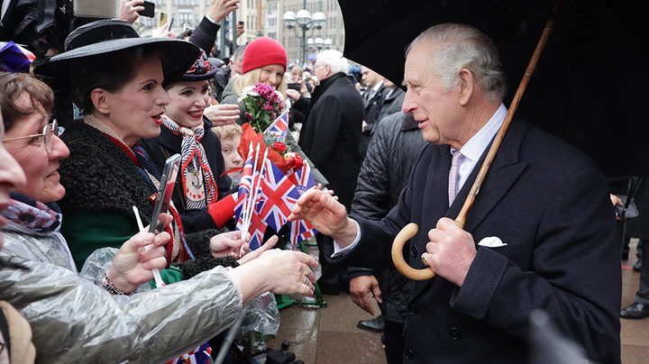 King Charles and Queen Consort conclude Germany visit with war remembrance, beer and Beatles