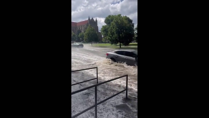 US: Roads Turn Into River In Denver Met Area As Severe Storms Batter Northern Colorado 5