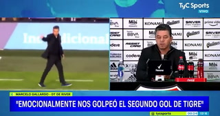 Gallardo post eliminación con Tigre: "Soy el primer responsable"