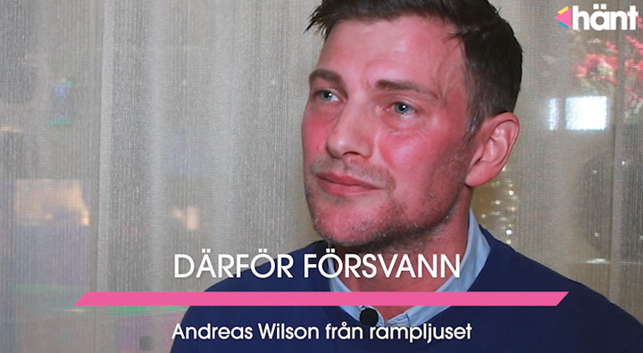 Därför försvann Ondskan skådespelaren Andreas Wilson från rampljuset