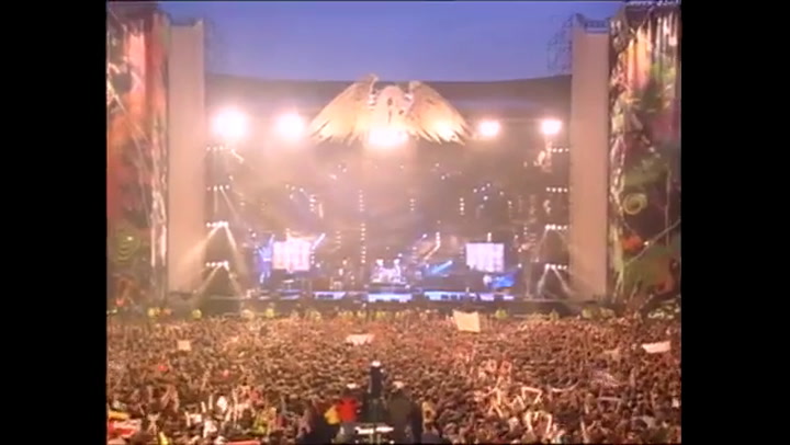 Slash, en el concierto tributo a Freddie Mercury - Fuente: Eagle Records