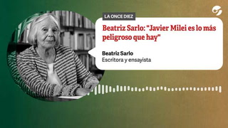Beatriz Sarlo: "Javier Milei es lo más peligroso que hay"